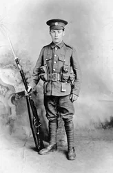 Private of the Devonshire Regiment, British Army