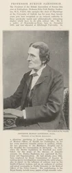 Professor Burdon Sanderson, FRS, President of the British Association