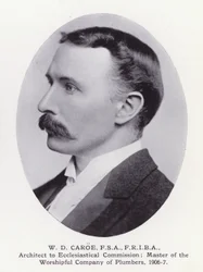 Prominent Men of London: W D Caroe (b/w photo)