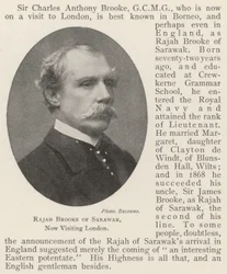Rajah Brooke of Sarawak, Now Visiting London