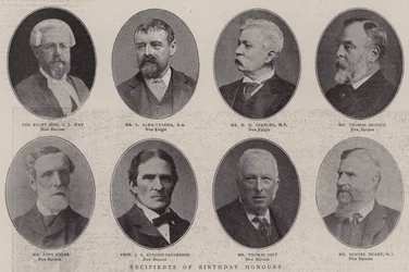 Recipients of Birthday Honours