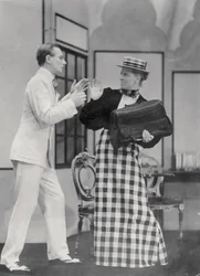 Scene from the Importance of Being Earnest, by Oscar Wilde at the Lyric Hammersmith, on 7 July 1930