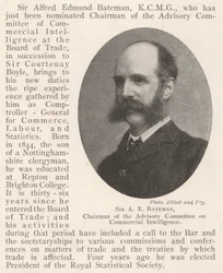 Sir A E Bateman, Chairman of the Advisory Committee on Commercial Intelligence