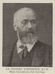 Sir Godfrey Lushington, KCB