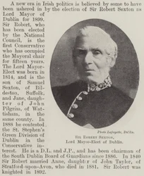 Sir Robert Sexton, Lord Mayor-Elect of Dublin