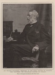 Sir William MacCormac, President of the Royal College of Surgeons