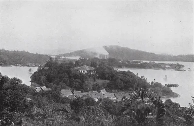 Smelting Works in Keppel Harbour, Singapore