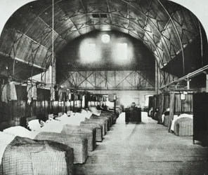 St Thomas Hospital: temporary ward in Surrey Gardens Music Hall