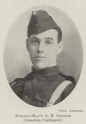 Surgeon-Major A B Osborne, Canadian Contingent