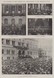 The Accession of King Edward VII, Proclamations in the Provincial Towns