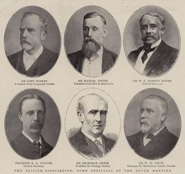 The British Association, some Officials at the Dover Meeting