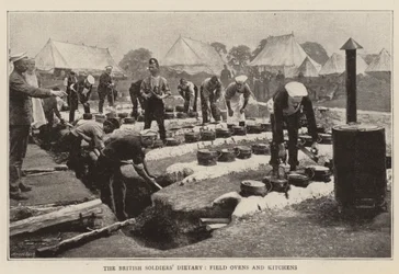 The British Soldiers Dietary, Field Ovens and Kitchens