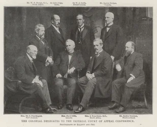 The Colonial Delegates to the Imperial Court of Appeal Conference