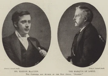 The Composer and Author of the New Opera, Diarmid