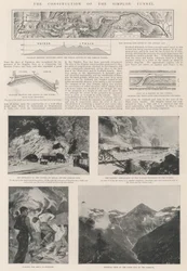 The Construction of the Simplon Tunnel