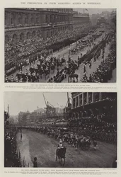 The Coronation of Their Majesties, Scenes in Whitehall