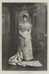 The Duchess of York at the Queens Drawing-Room