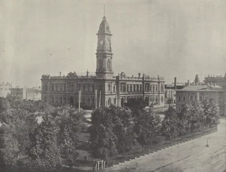 The General Post Office at Adelaide