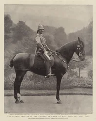 The German Emperor in the Uniform in Which He Will Visit the Holy Land
