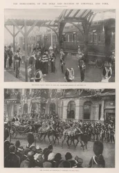 The Home-Coming of the Duke and Duchess of Cornwall and York