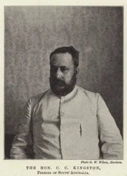 The Honourable C C Kingston, Premier of South Australia
