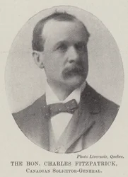 The Honourable Charles Fitzpatrick, Canadian Solicitor-General