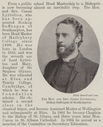The Honourable and Reverend Canon Lyttelton, Bishop Suffragan of Southampton