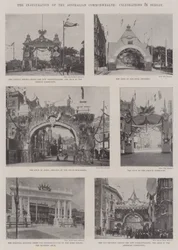 The Inauguration of the Australian Commonwealth, Celebrations in Sydney