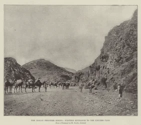 The Indian Frontier Rising, Western Entrance to the Khyber Pass