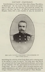 The Late Captain Coquilhat, Vice-Governor of the Congo State