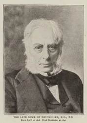 The Late Duke of Devonshire, KG, PC