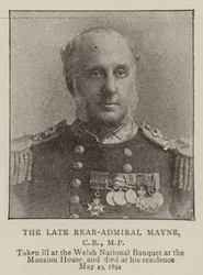 The Late Rear-Admiral Mayne, CB, MP