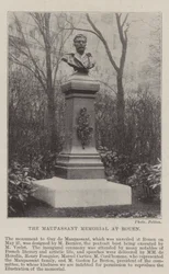The Maupassant Memorial at Rouen