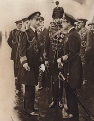 The Prince of Wales on Board HMS Repulse