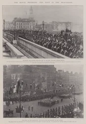 The Royal Progress, the Navy in the Procession