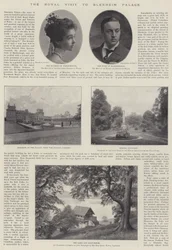 The Royal Visit to Blenheim Palace, 28th November 1896