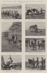 The Transvaal War, Incidents of the Advance to Pretoria