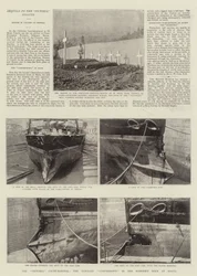 The Victoria Court-Martial, the Damaged Camperdown in the Somerset Dock at Malta