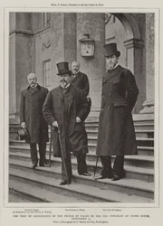 The Visit of Condolence of the Prince of Wales to the Duc d