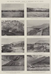 The Volcanic Disasters, Scenes in Martinique and St Vincent