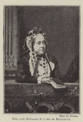 The late Dowager Duchess of Buccleuch