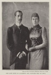 The Late Duke of Clarence and Princess May of Teck