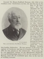 General Sir Henry Norman