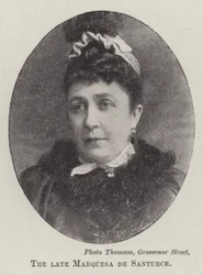 The late Marquesa de Santurce
