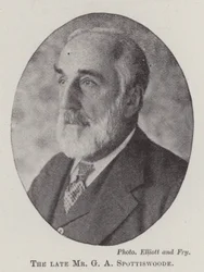 The late Mr G A Spottiswoode