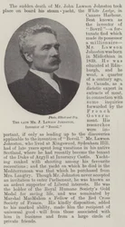 The late Mr J Lawson Johnston, Inventor of Bovril