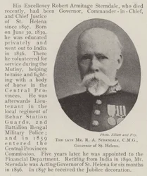 The Late Mr R A Sterndale, CMG, Governor of St Helena