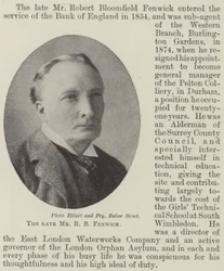 The Late Mr R B Fenwick