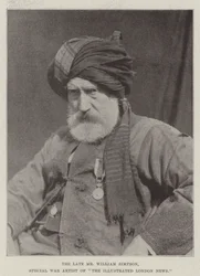 The late Mr William Simpson, Special War Artist of The Illustrated London News