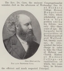 The Late Professor Cave